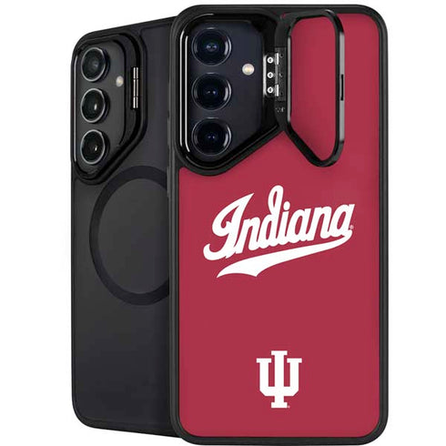 Indiana University IU Hoosiers Galaxy S24 FE Kickstand Case